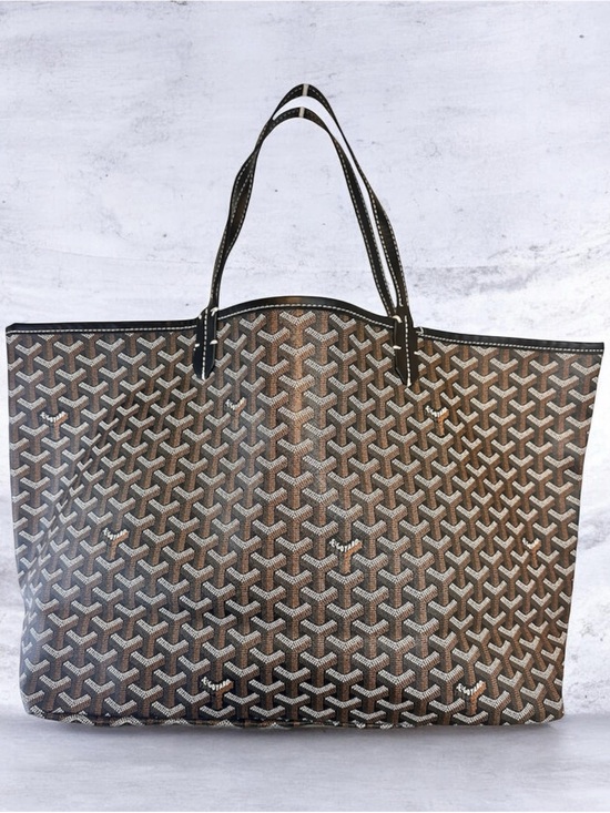 Handbags - St. Louis Tote Bag Brown Black Beautiful Structured Carryall Fall College